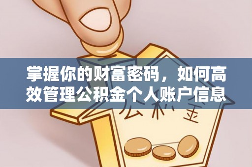 租赁掌握你的财富密码，如何高效管理公积金个人账户信息