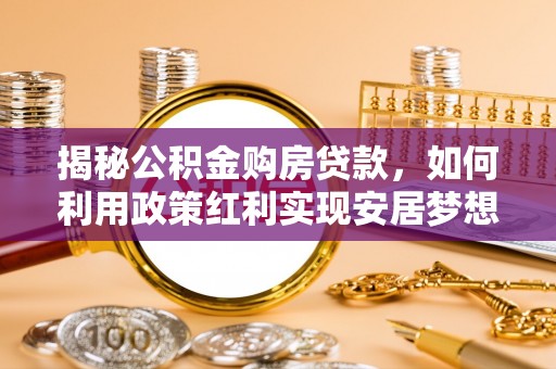 租赁揭秘公积金购房贷款，如何利用政策红利实现安居梦想
