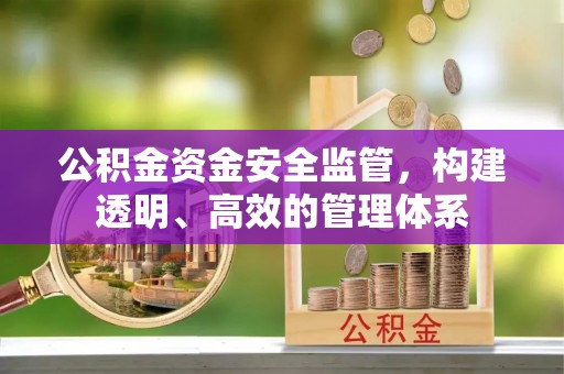 租赁公积金资金安全监管，构建透明、高效的管理体系