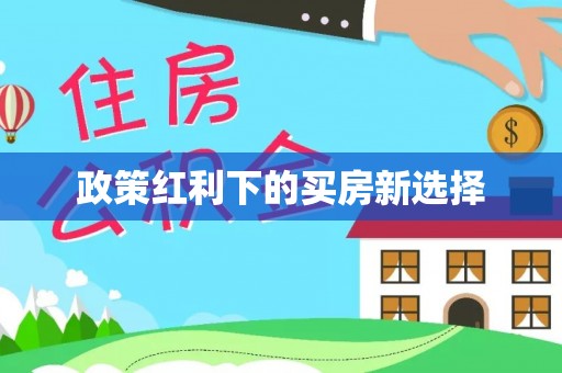 租赁政策红利下的买房新选择