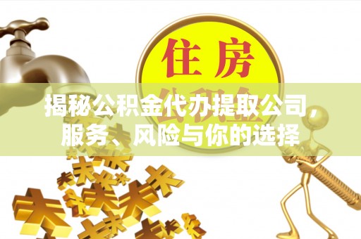 租赁揭秘公积金代办提取公司，服务、风险与你的选择