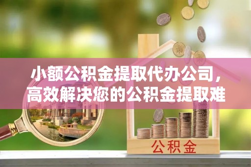 租赁小额公积金提取代办公司，高效解决您的公积金提取难题