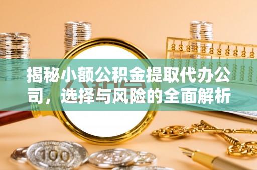 租赁揭秘小额公积金提取代办公司，选择与风险的全面解析