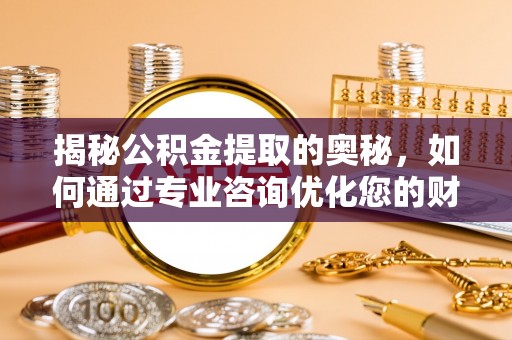 租赁揭秘公积金提取的奥秘，如何通过专业咨询优化您的财务规划