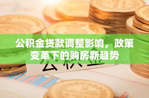 租赁公积金贷款调整影响，政策变革下的购房新趋势