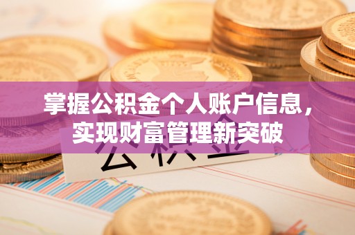 租赁掌握公积金个人账户信息，实现财富管理新突破