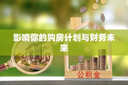 租赁影响你的购房计划与财务未来