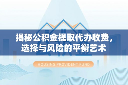 租赁揭秘公积金提取代办收费，选择与风险的平衡艺术